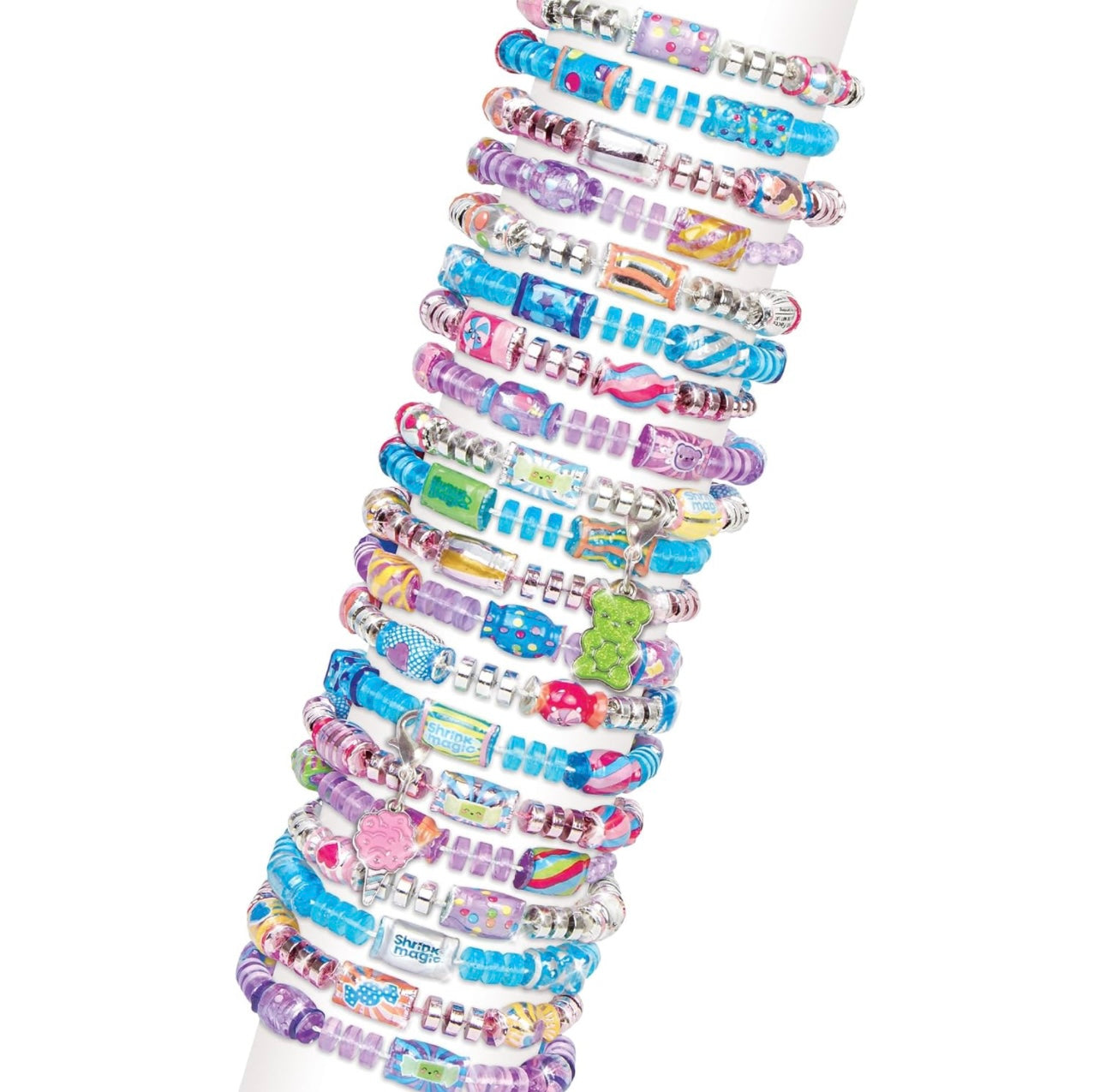 Make It Real Shrink Magic Candy Shop Bracelet Kit