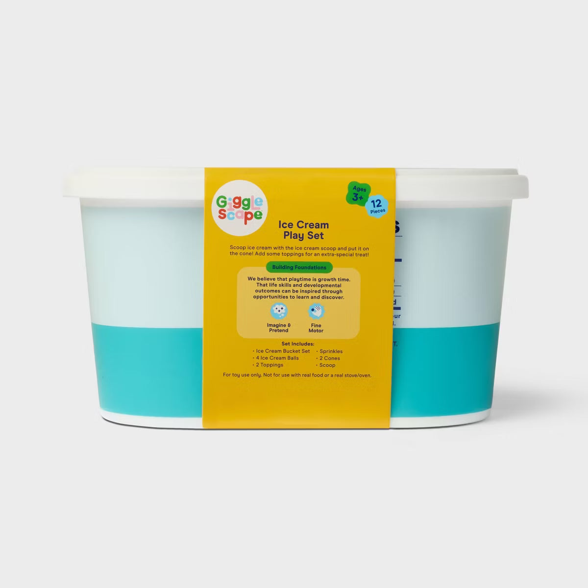 Gigglescape Ice Cream Play Food Set