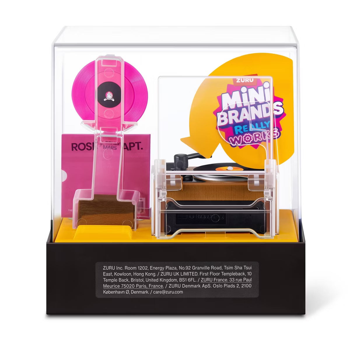 Mini Brands Really Works Vinyl Player