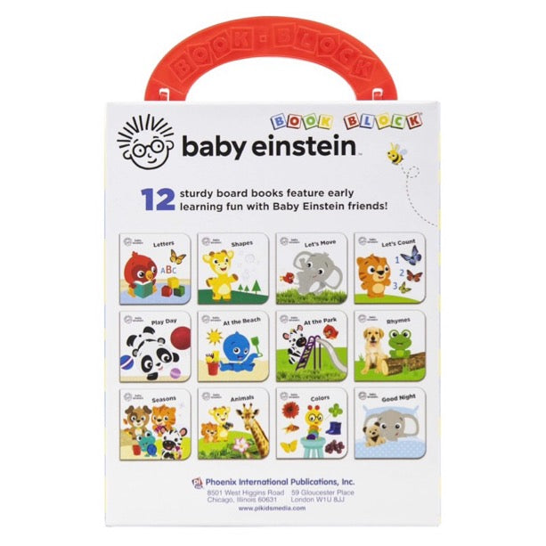 Baby Einstein My First Library 12 Board Books