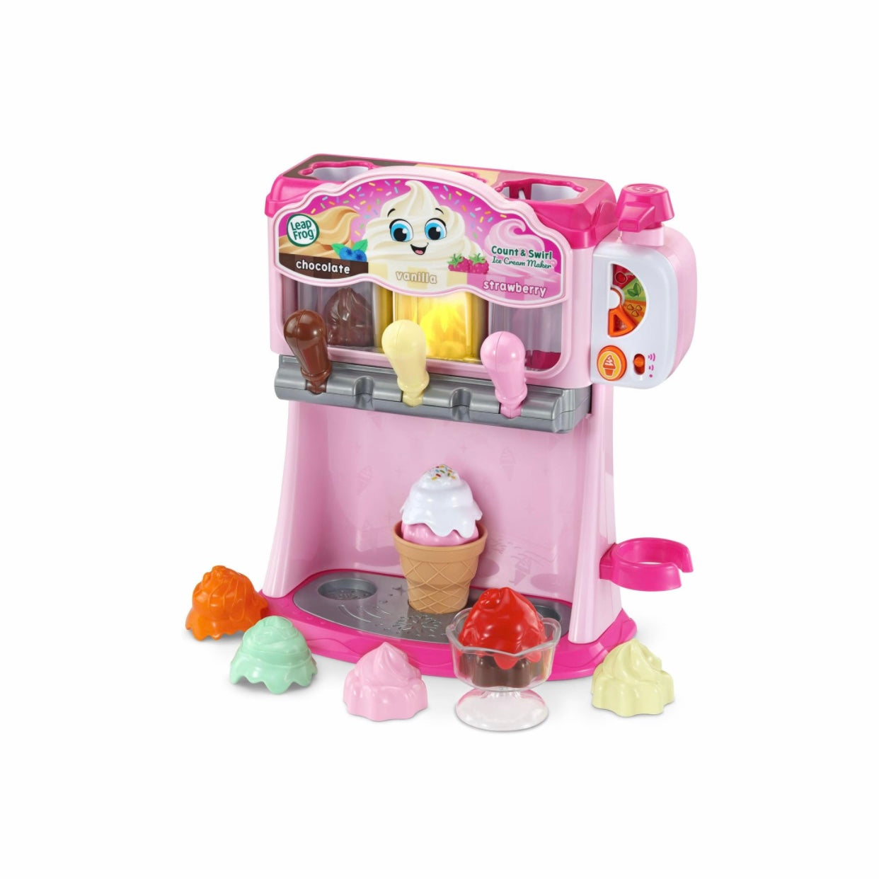 Leap Frog Count & Swirl Ice Cream Maker Playset - Pink