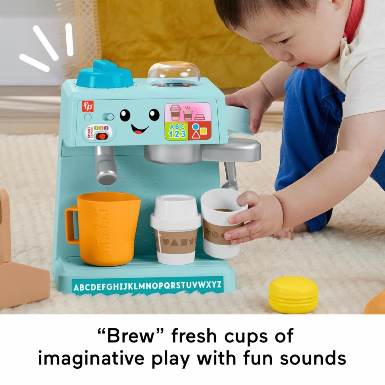 Fisher Price Laugh & Learn Learn & Serve Coffee Cafe Playset