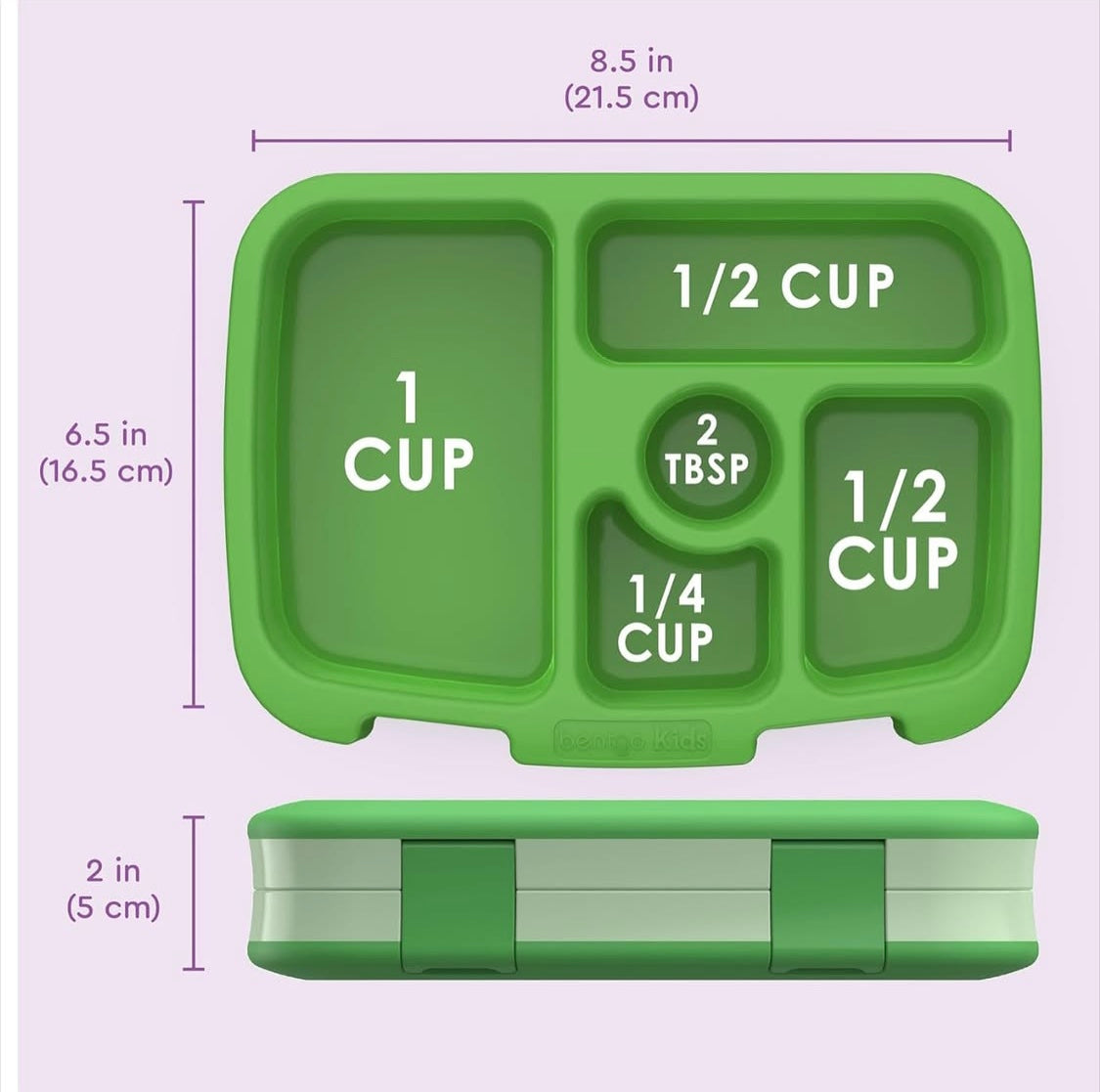 Bentgo Kids Lunch Box - Green