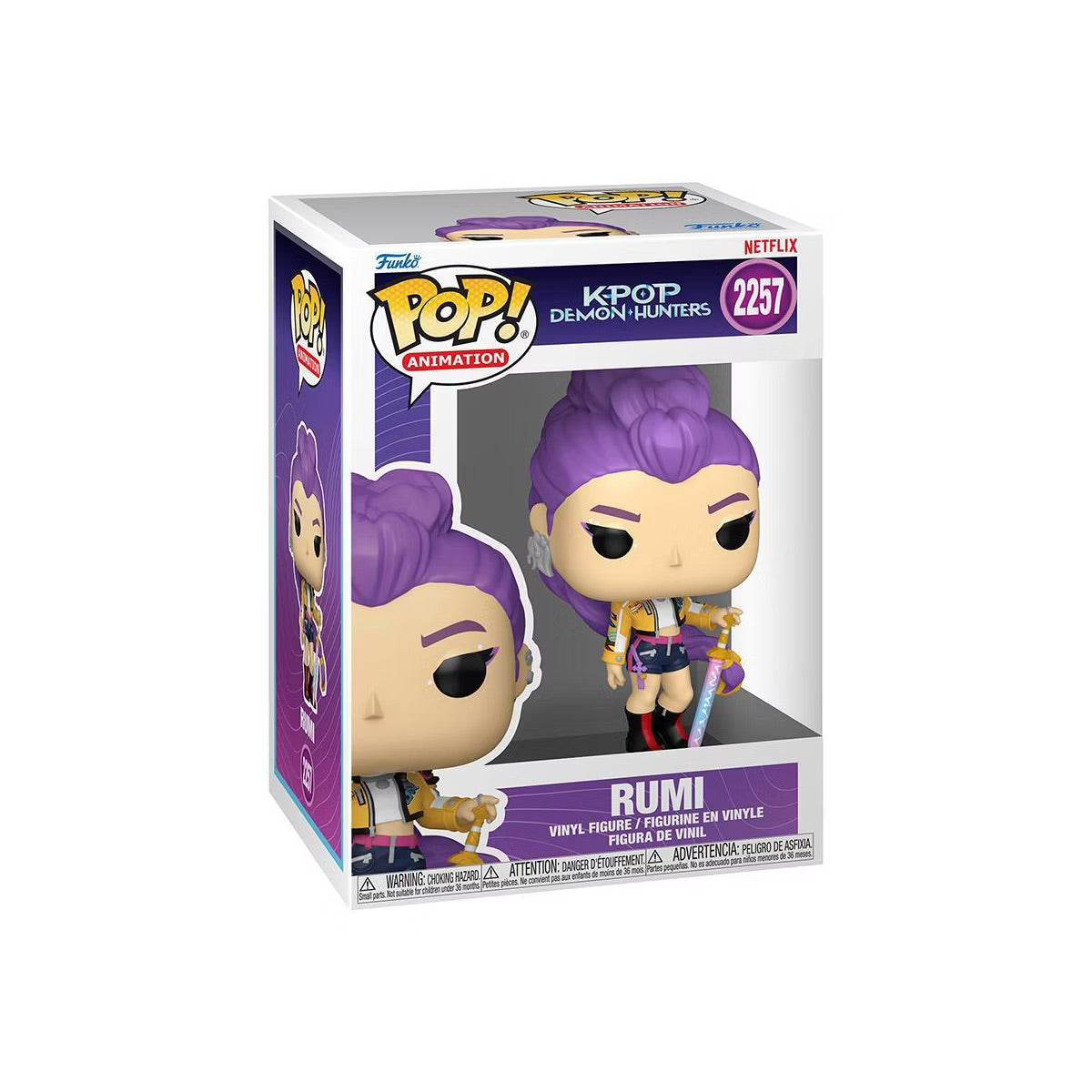 Funko Pop! Kpop Demon Hunters Collectible - Rumi Vinyl Figure