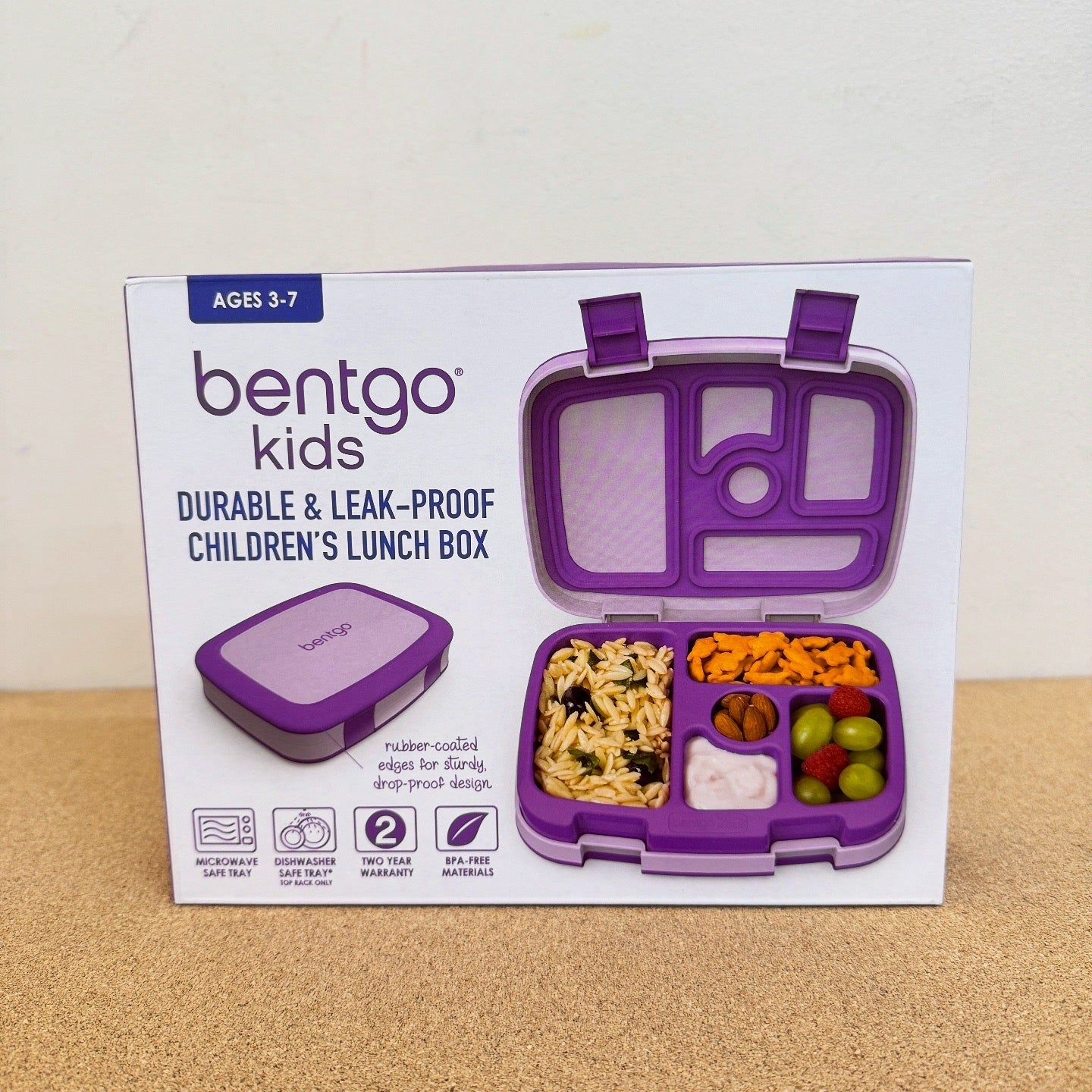 Bentgo Kids Lunch Box - Purple
