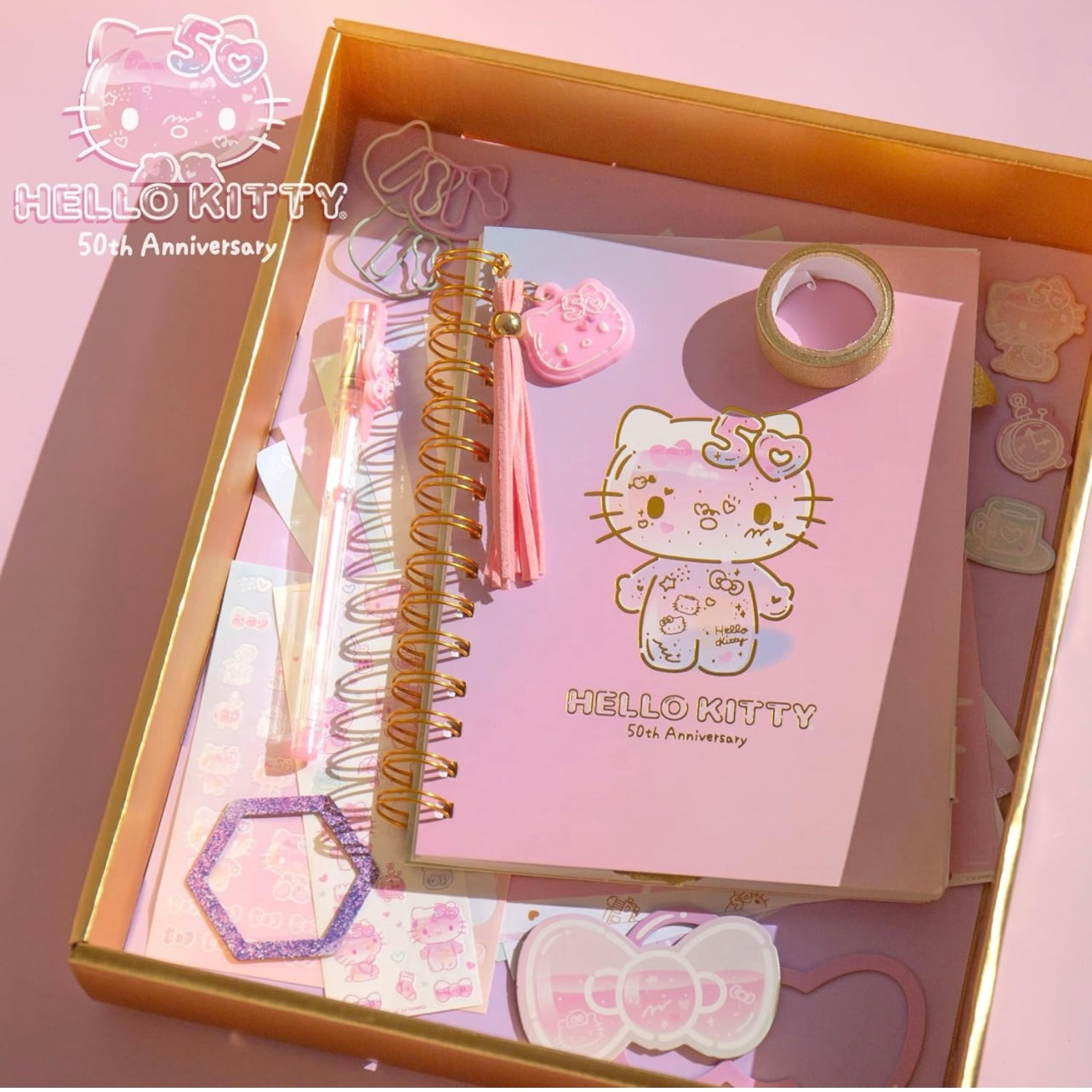 STMT Hello Kitty 50th Anniversary DIY Journaling Set