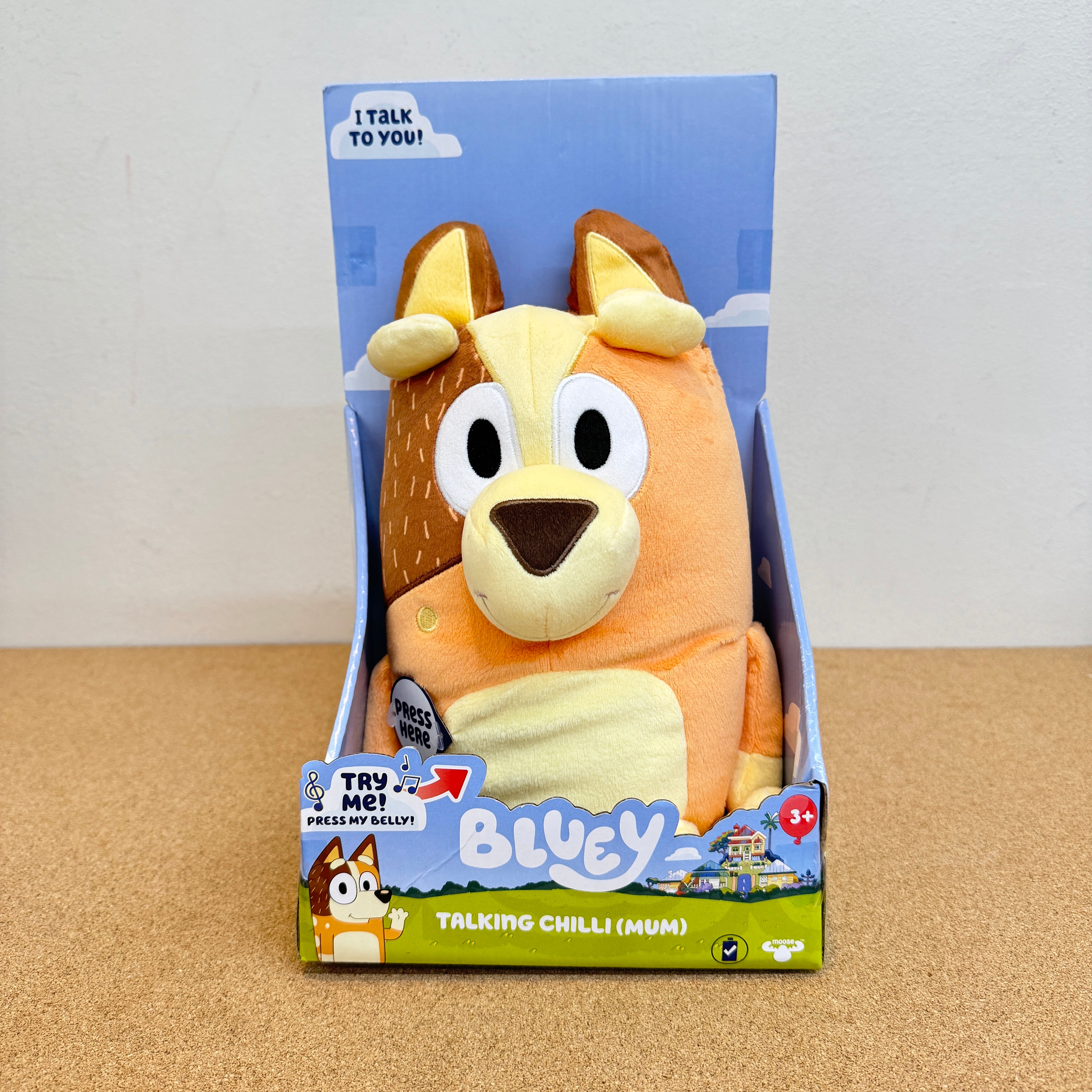 Bluey Talking Chilli(Mum) Plush 14”