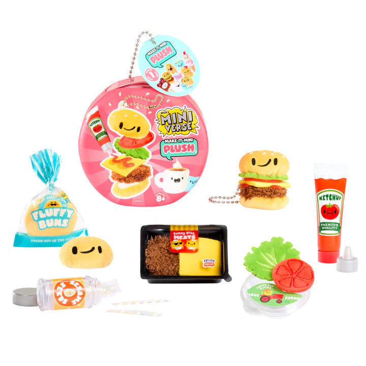 Miniverse Make It Mini Plush DIY Food-Themed Plush Collectibles
