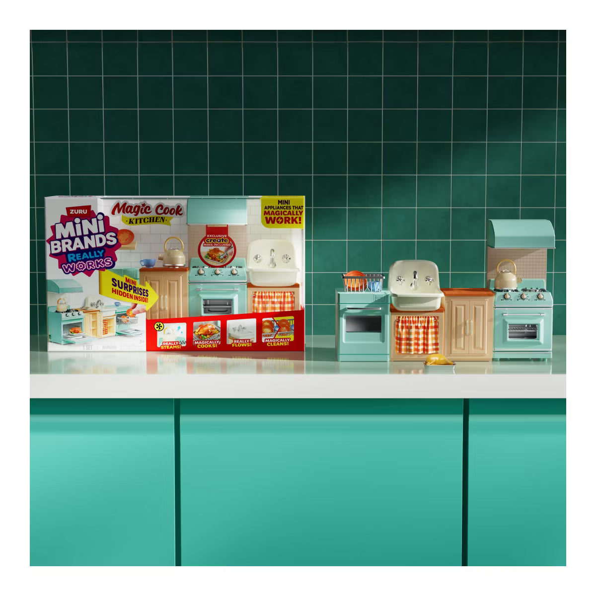 Mini Brands Magic Cook Kitchen Playset