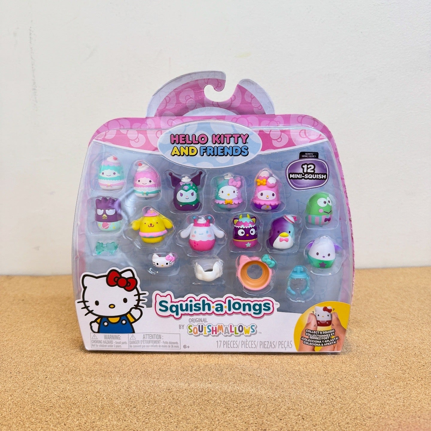 Squish-A-Long by Squishmallows Hello Kitty and Friends Dreamland Mini Squish 12PK