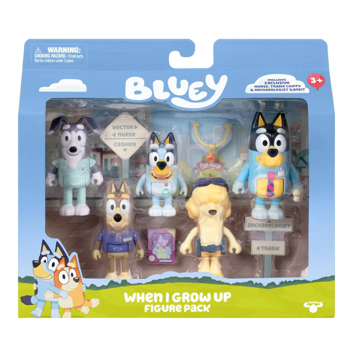Bluey When I Grow Up Figure Pack