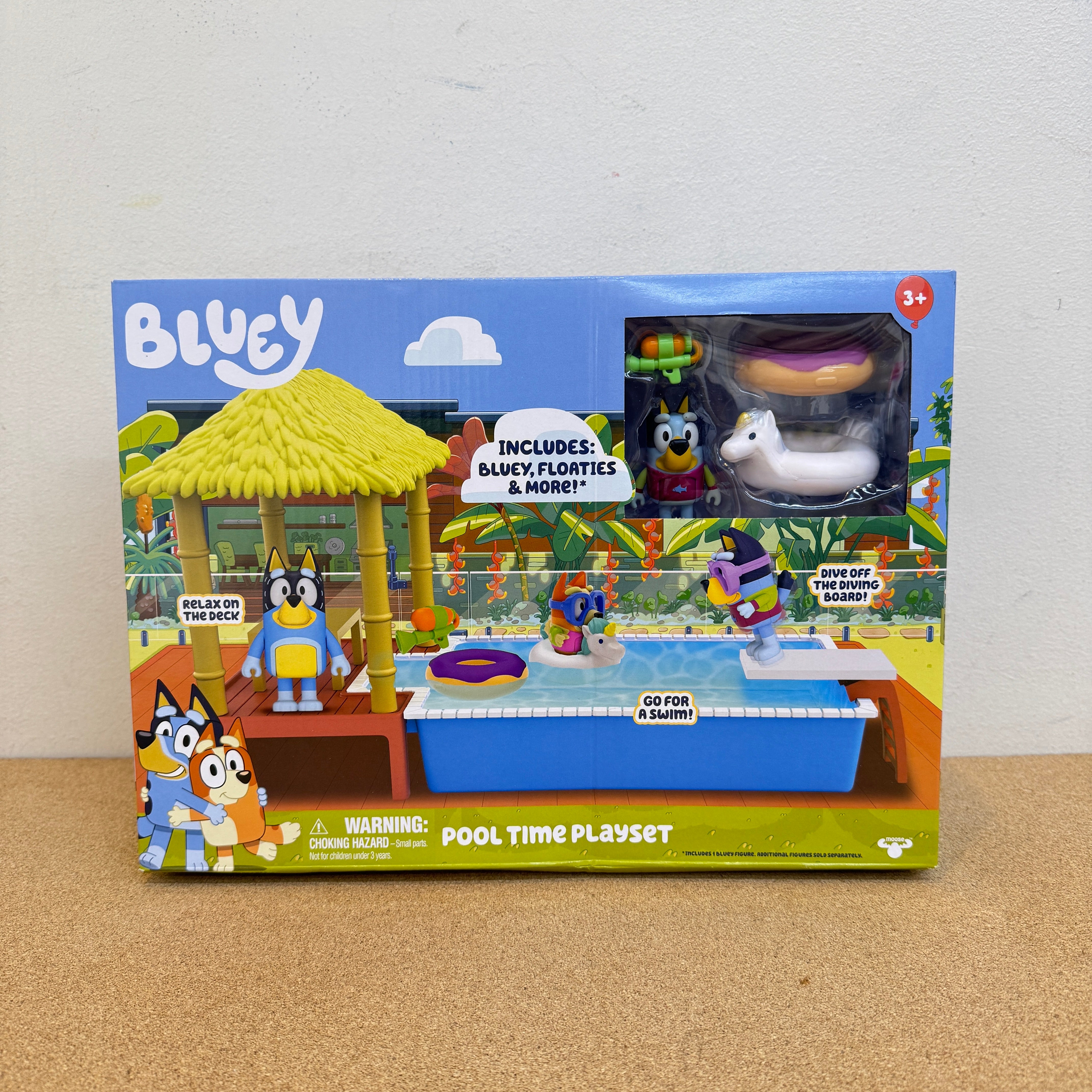 Bluey Pool Time Playset