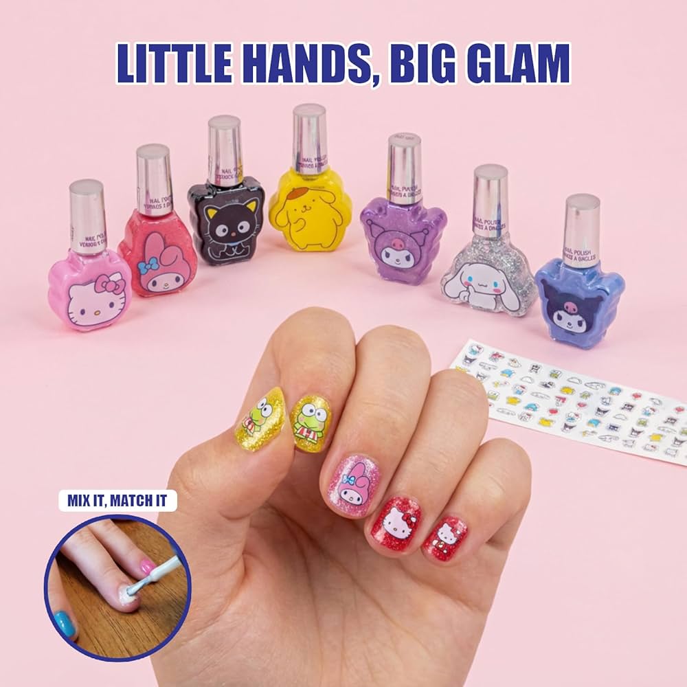 Townley Girl Hello Kitty and Friends 16Pack Nail Polish Set