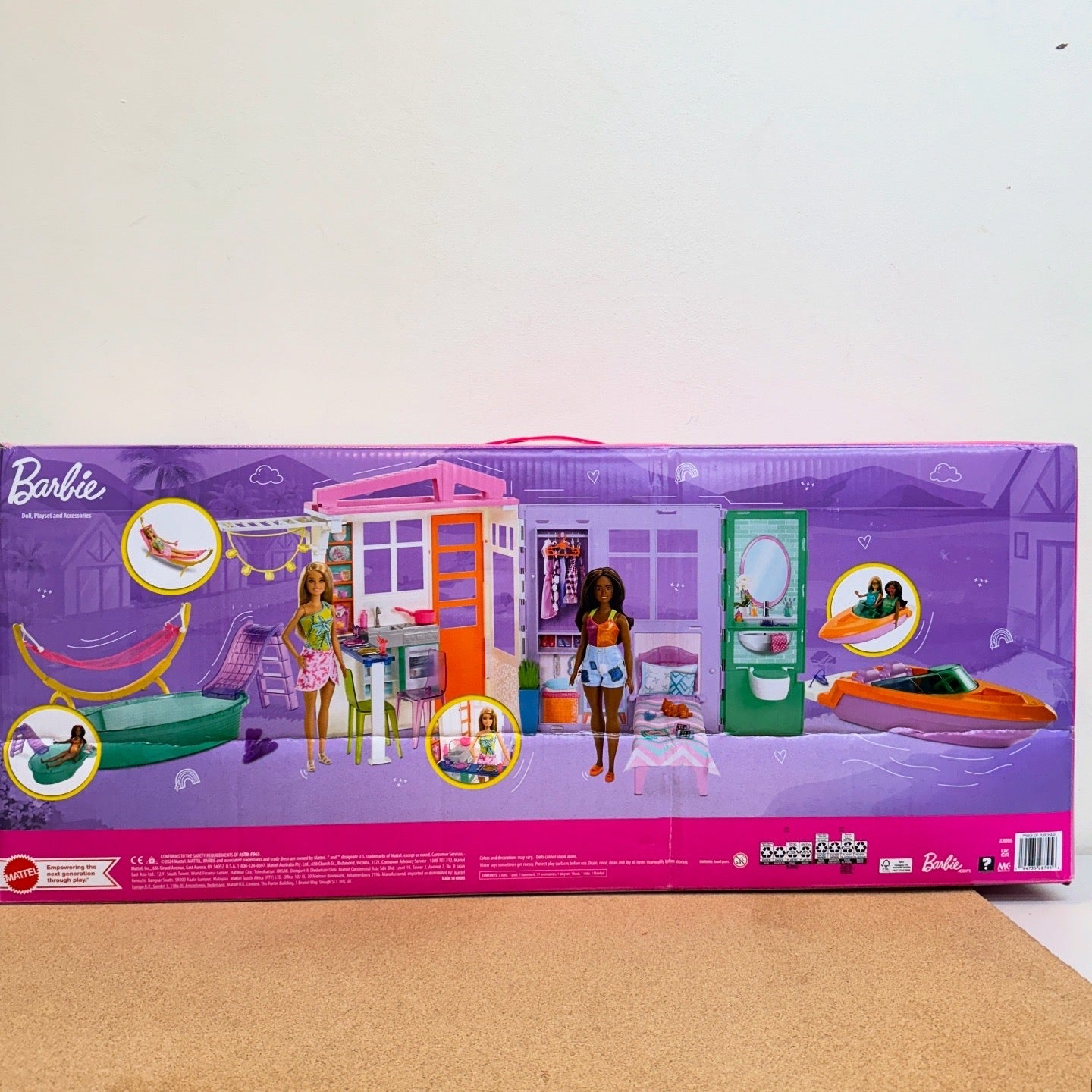Barbie Fun Holiday Dolls with Accessories Playset