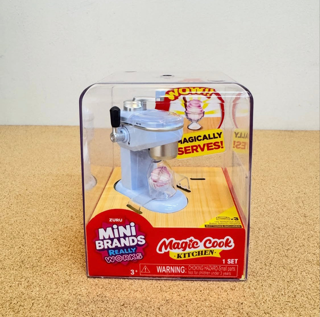 Mini Brands Really Works Magic Cook Kitchen Series 1 Ice Cream Maker
