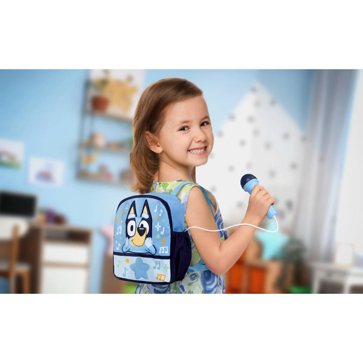 Bluey Sing Along Backpack Boombox
