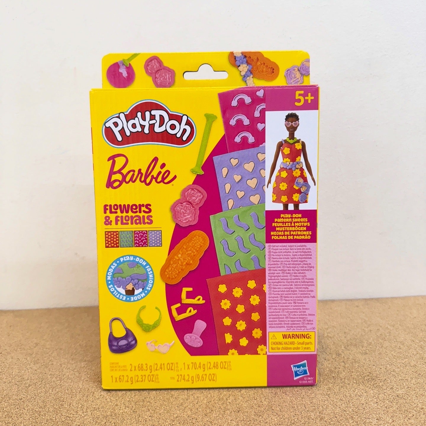 Play Doh Barbie Flowers and Florals Pattern Pack