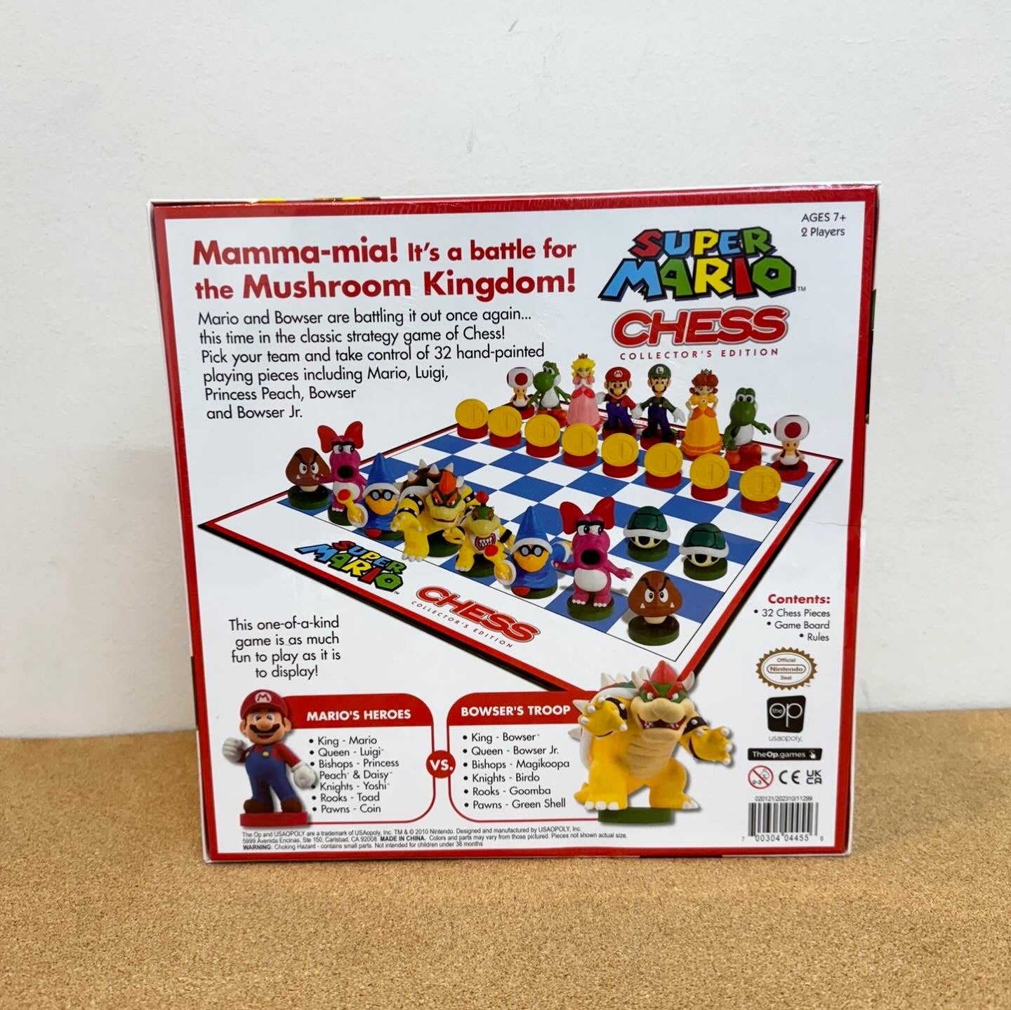 Super Mario Chess Collector’s Edition Boardgame