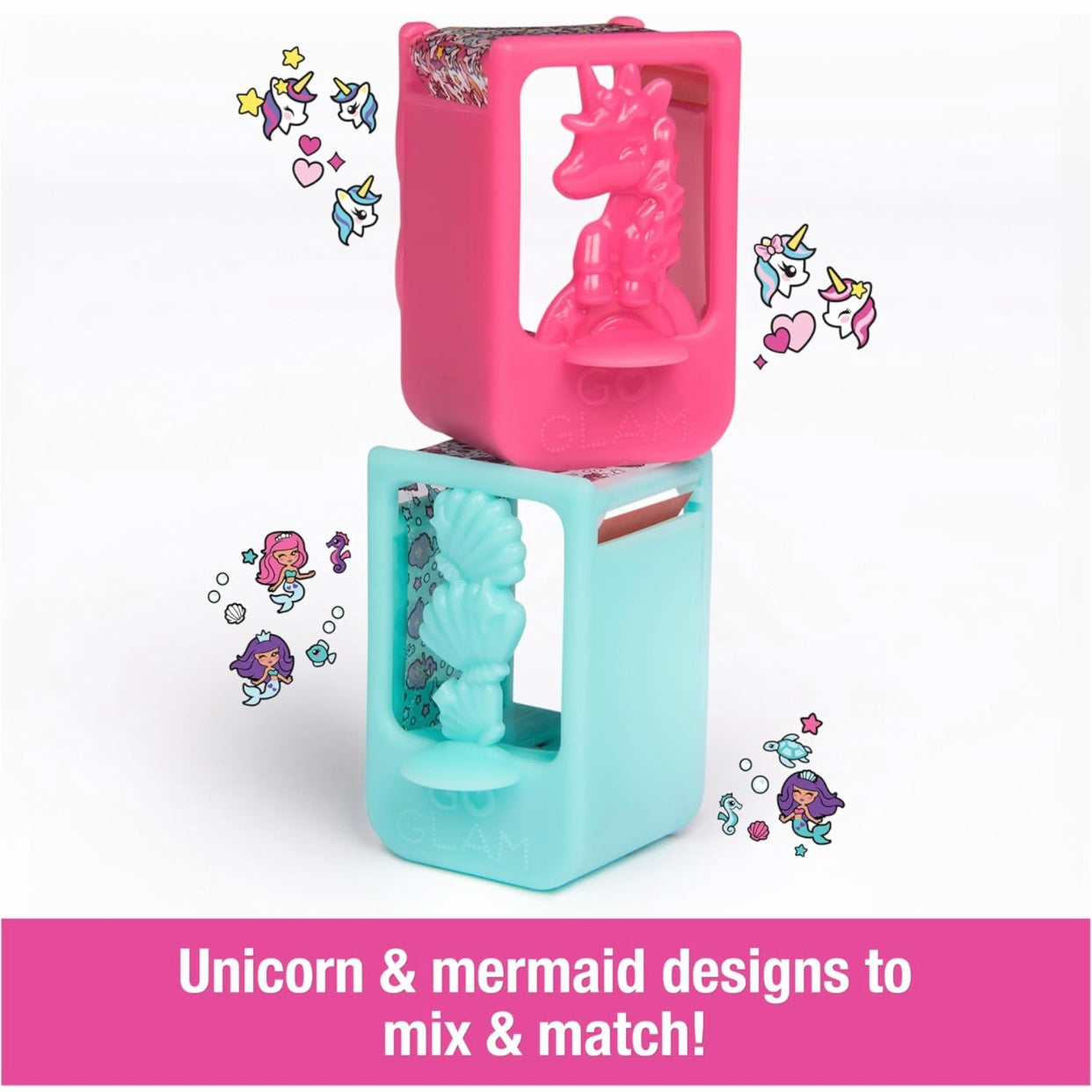 Cool Maker Go Glam Nail Stamper Refill - Unicorn & Mermaid