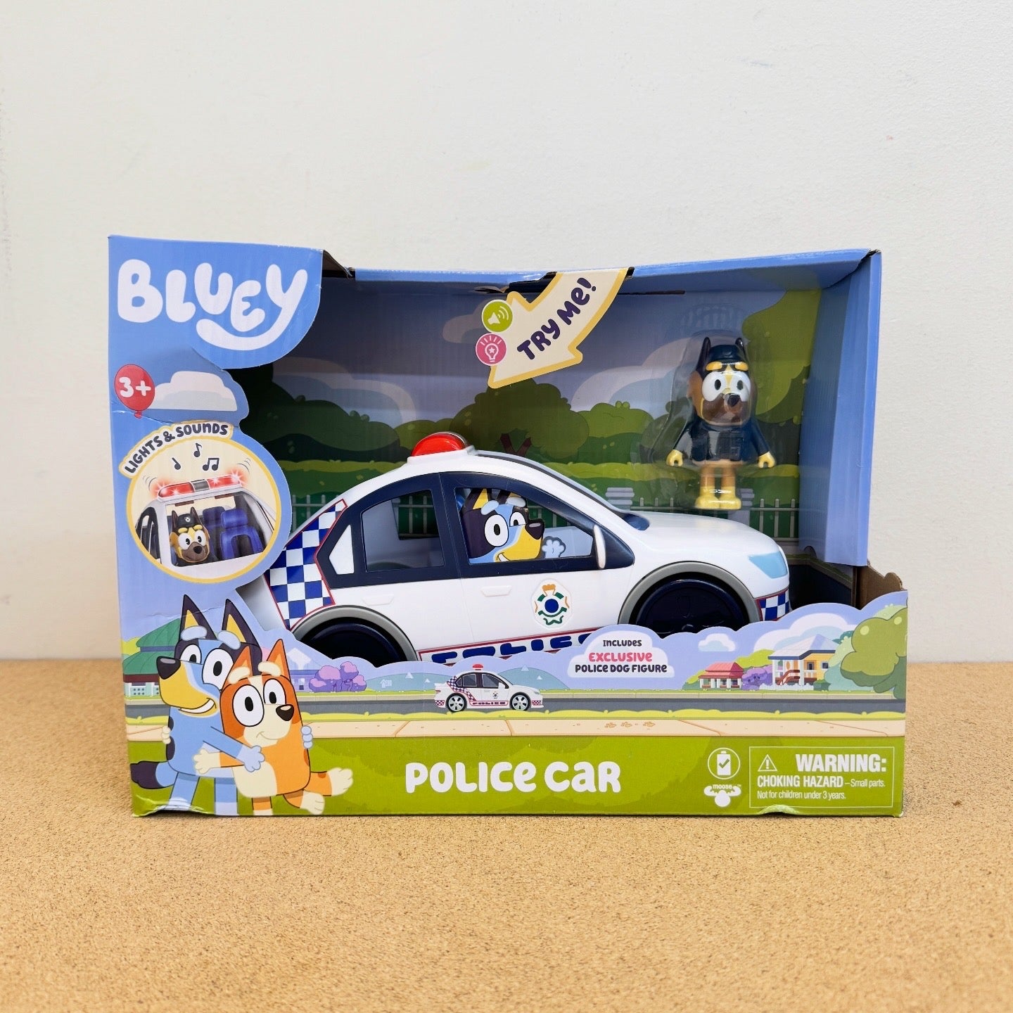 Bluey Police Car