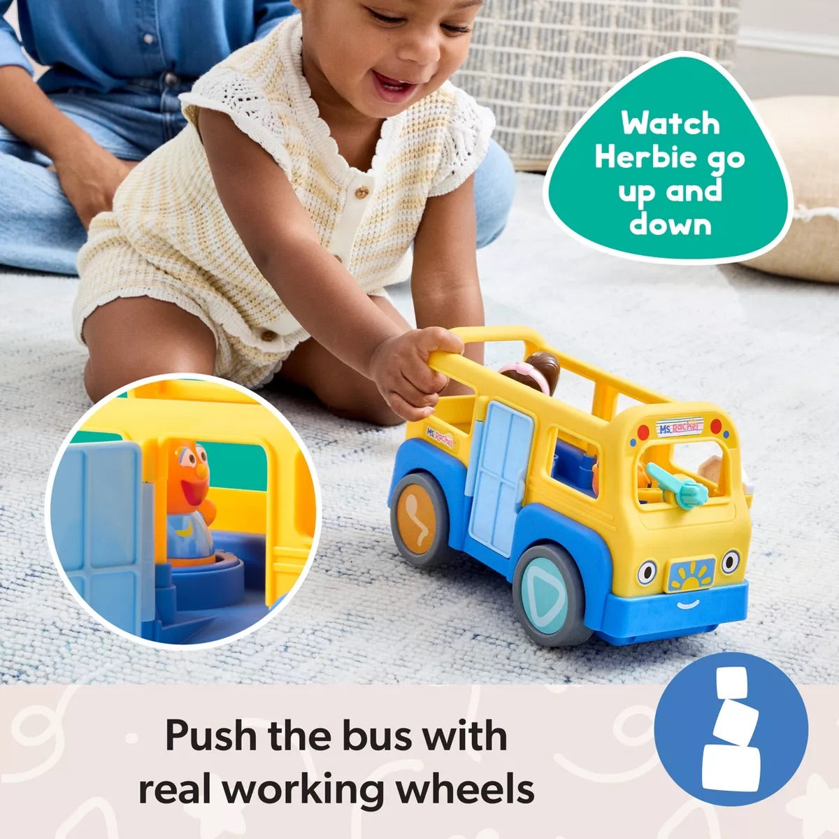 Ms. Rachel My First Learning School Bus