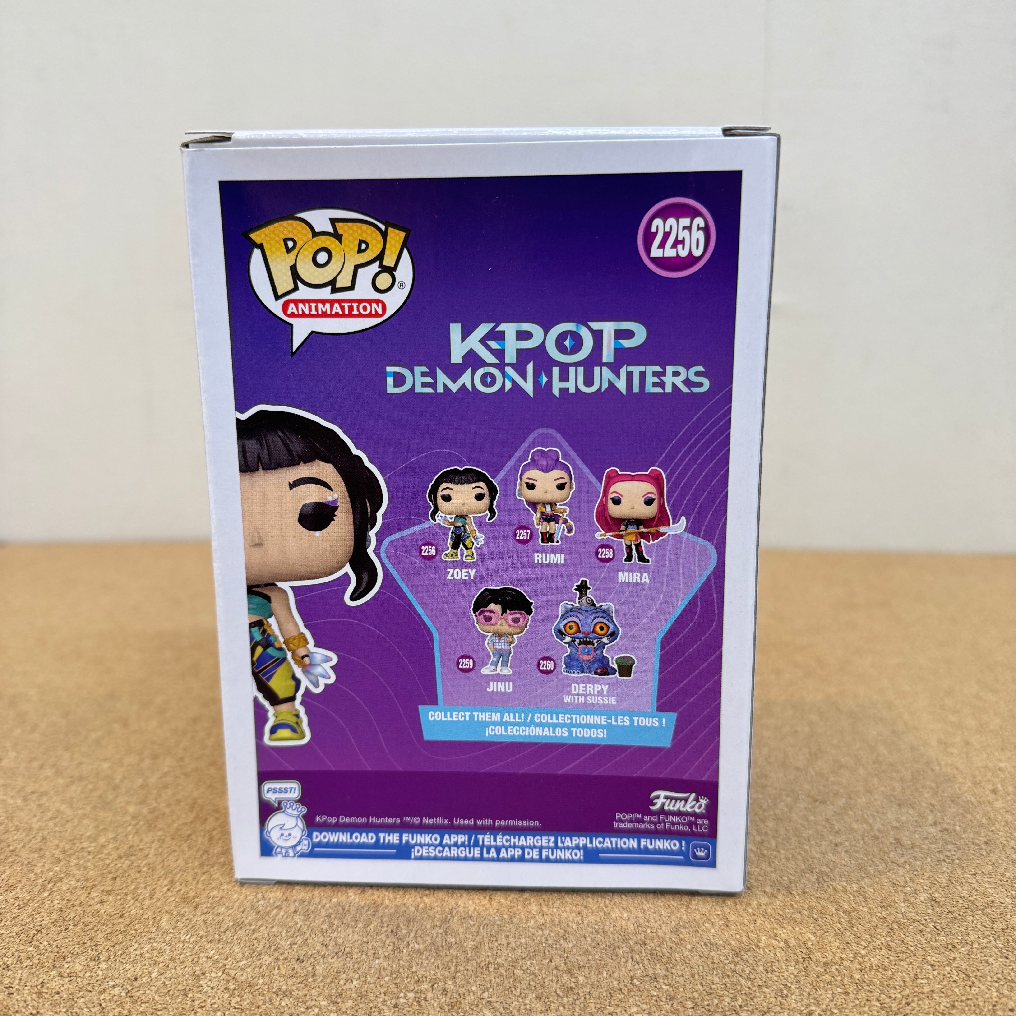 Funko Pop! Kpop Demon Hunters Collectible - Zoey Vinyl Figure