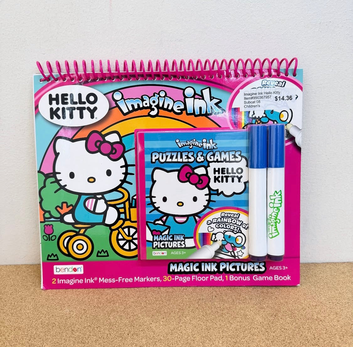 Hello Kitty Imagine Ink Puzzle & Game Activity