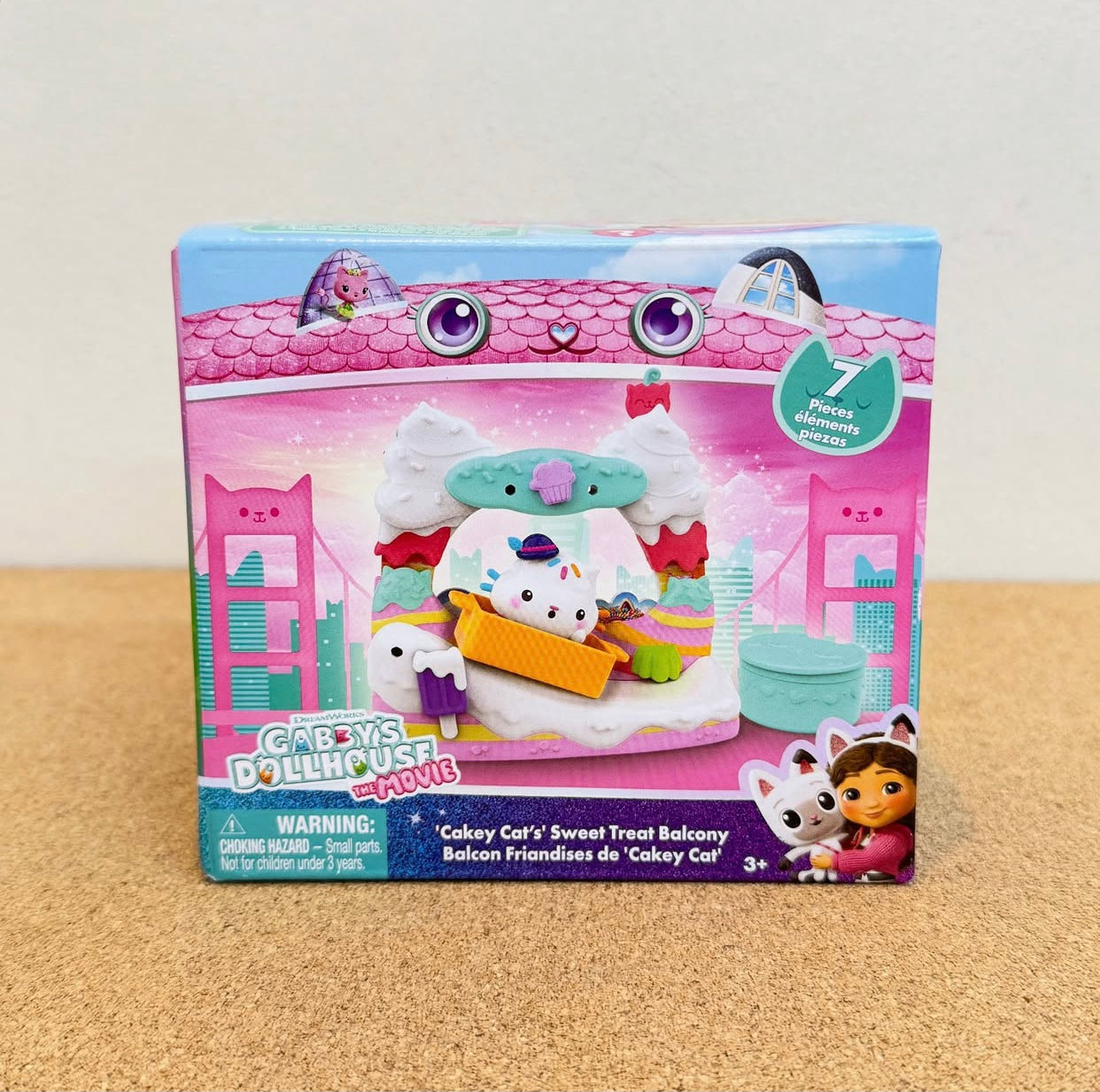 Gabby’s Dollhouse The Movie: Cakey Cat’s Sweet Treat Balcony