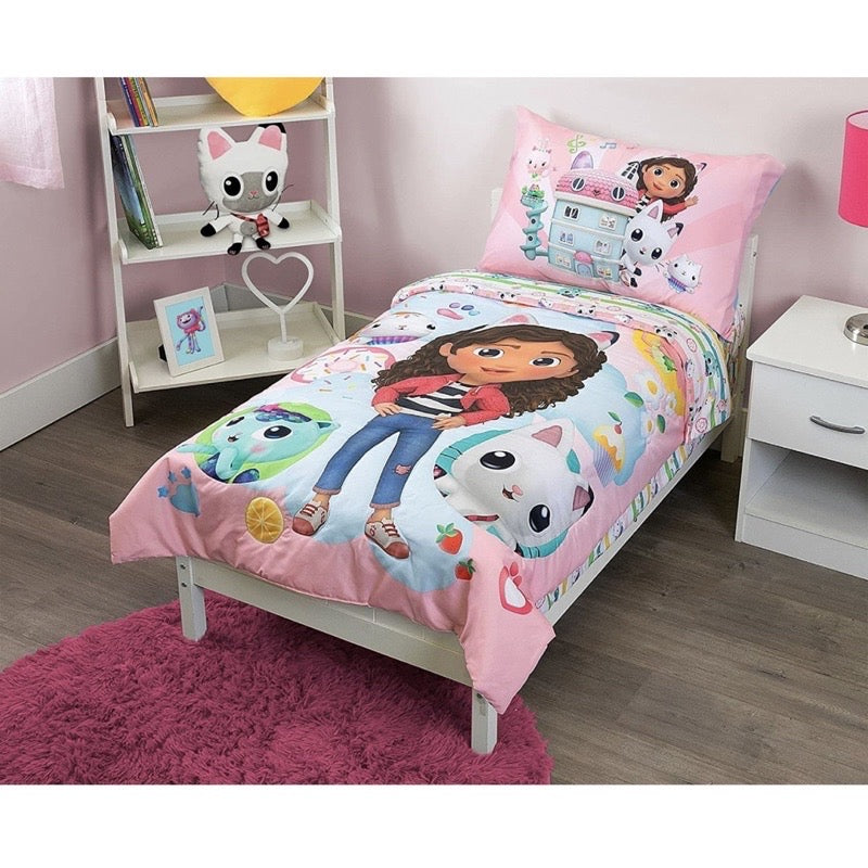 Gabby’s Dollhouse Toddler Sheet Set