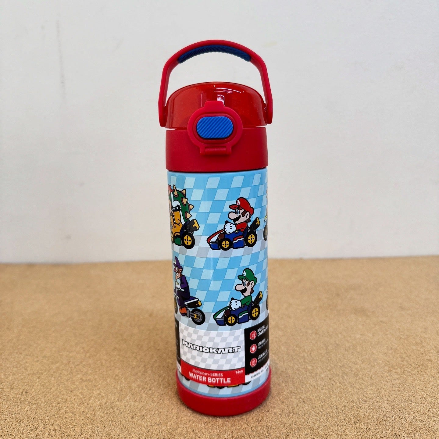 Thermos Kids Funtainer 16oz Water Bottle Spout - MarioKart
