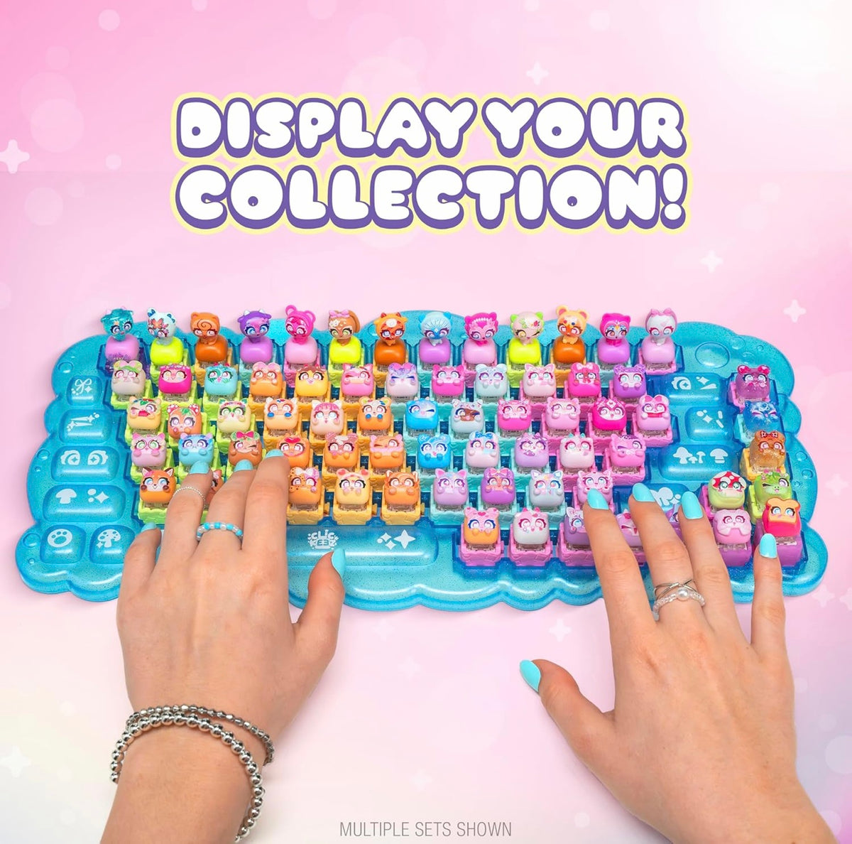 Clickeez Series 3 Keyboard Mega Pack(Bubble Pops- 4 Themed)