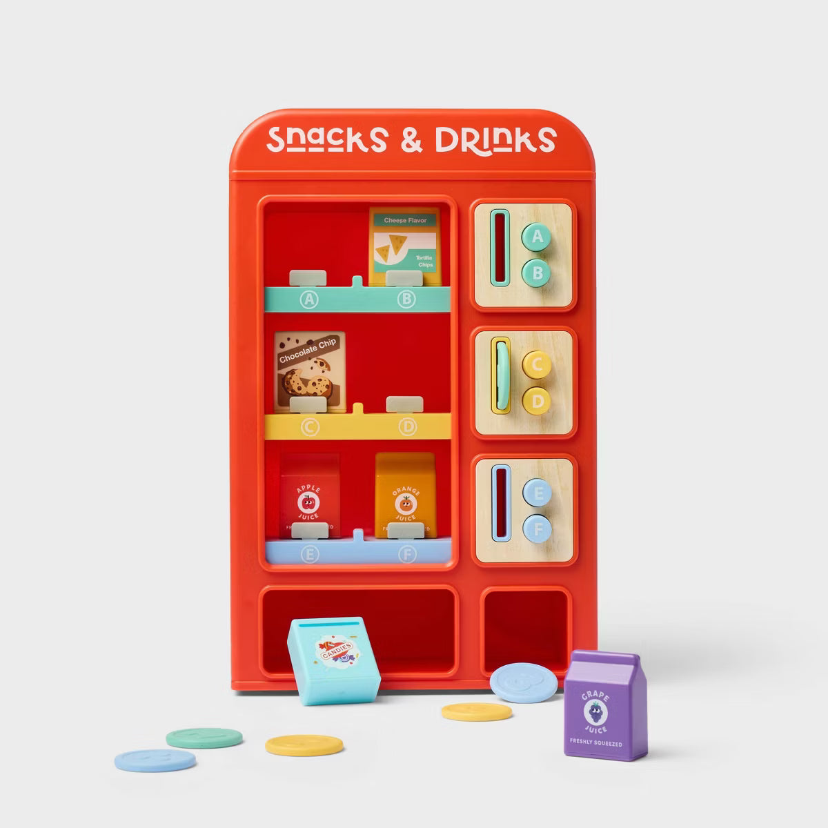Gigglescape Snack Vending Machine Playset