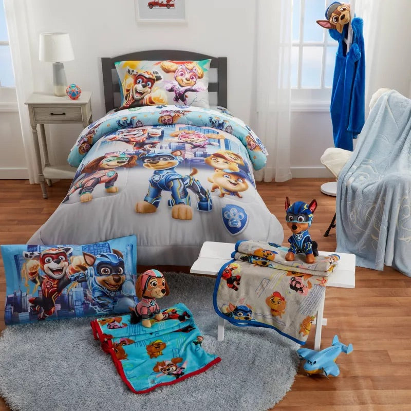 Paw Patrol Kids Hooded Blanket 50x30Inch- Chase