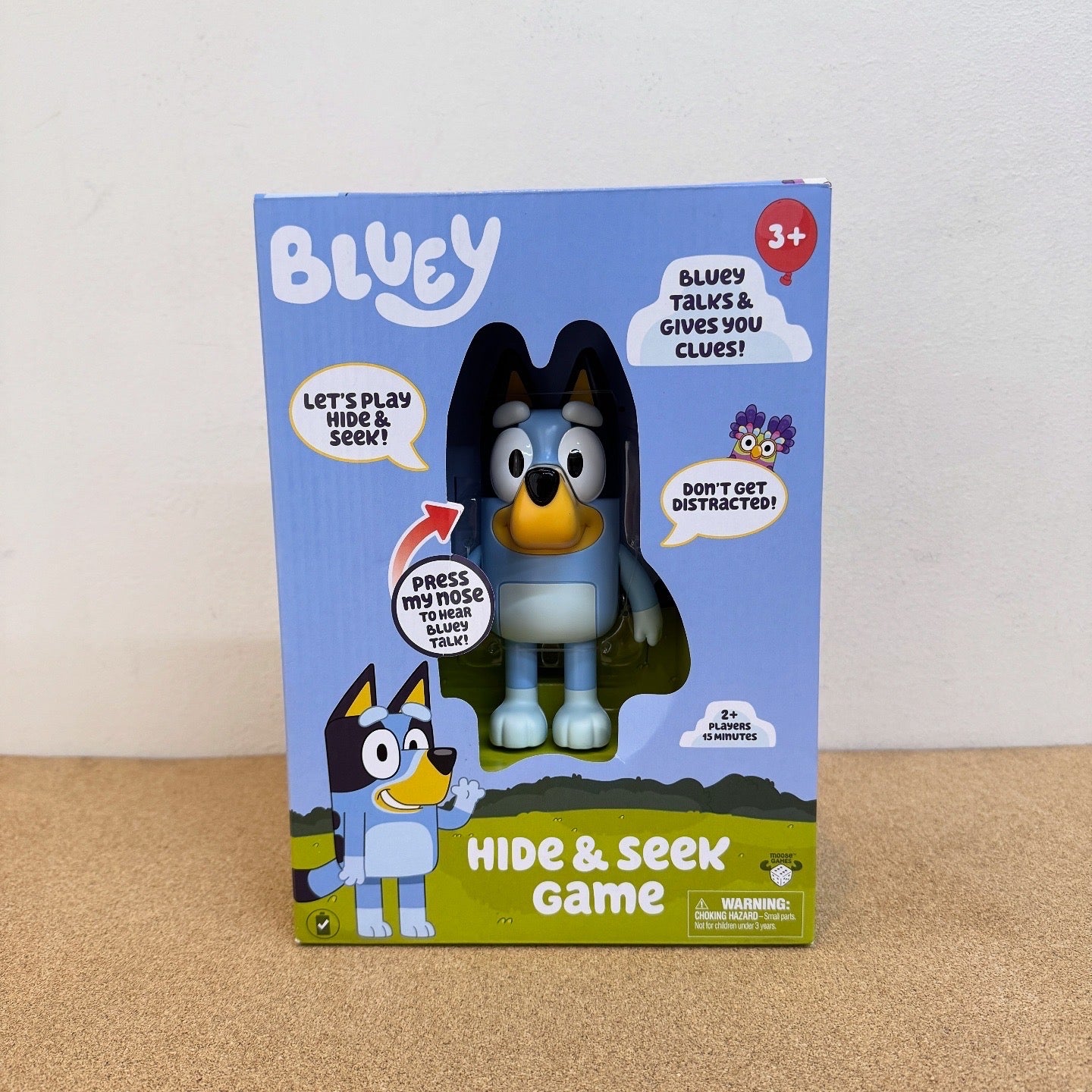 Bluey Hide & Seek Talking Figure Game