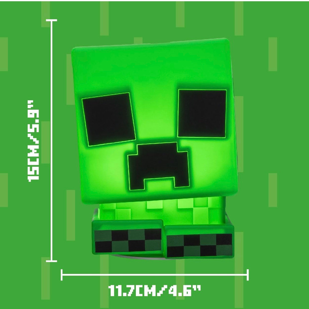Paladone Minecraft Creeper Squishyglo Silicone Light