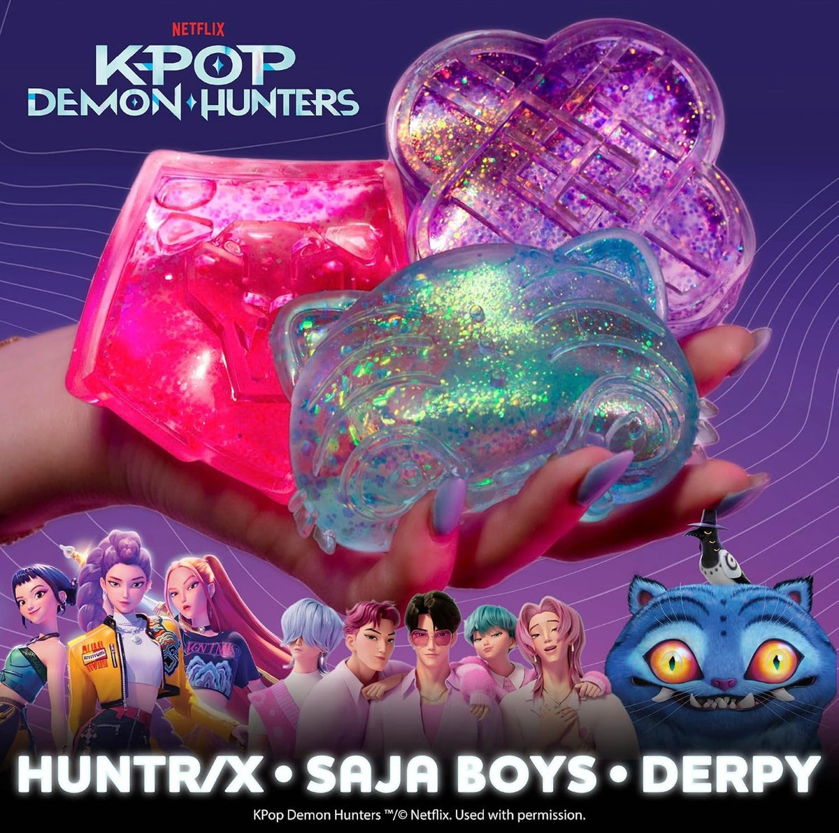 Slimygloop Gelli Gels Kpop Demon Hunters HUNTR/X