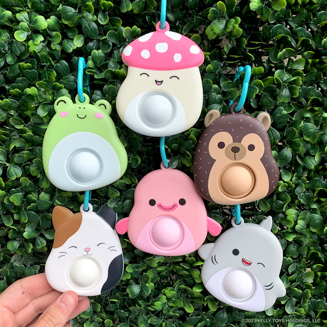 Squishmallows Mega Pop Keychain - Cam the Cat