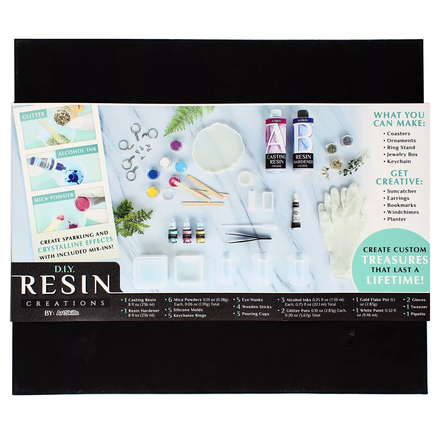 Art Skills DIY Epoxy Resin Arts Crafts Activity Kit