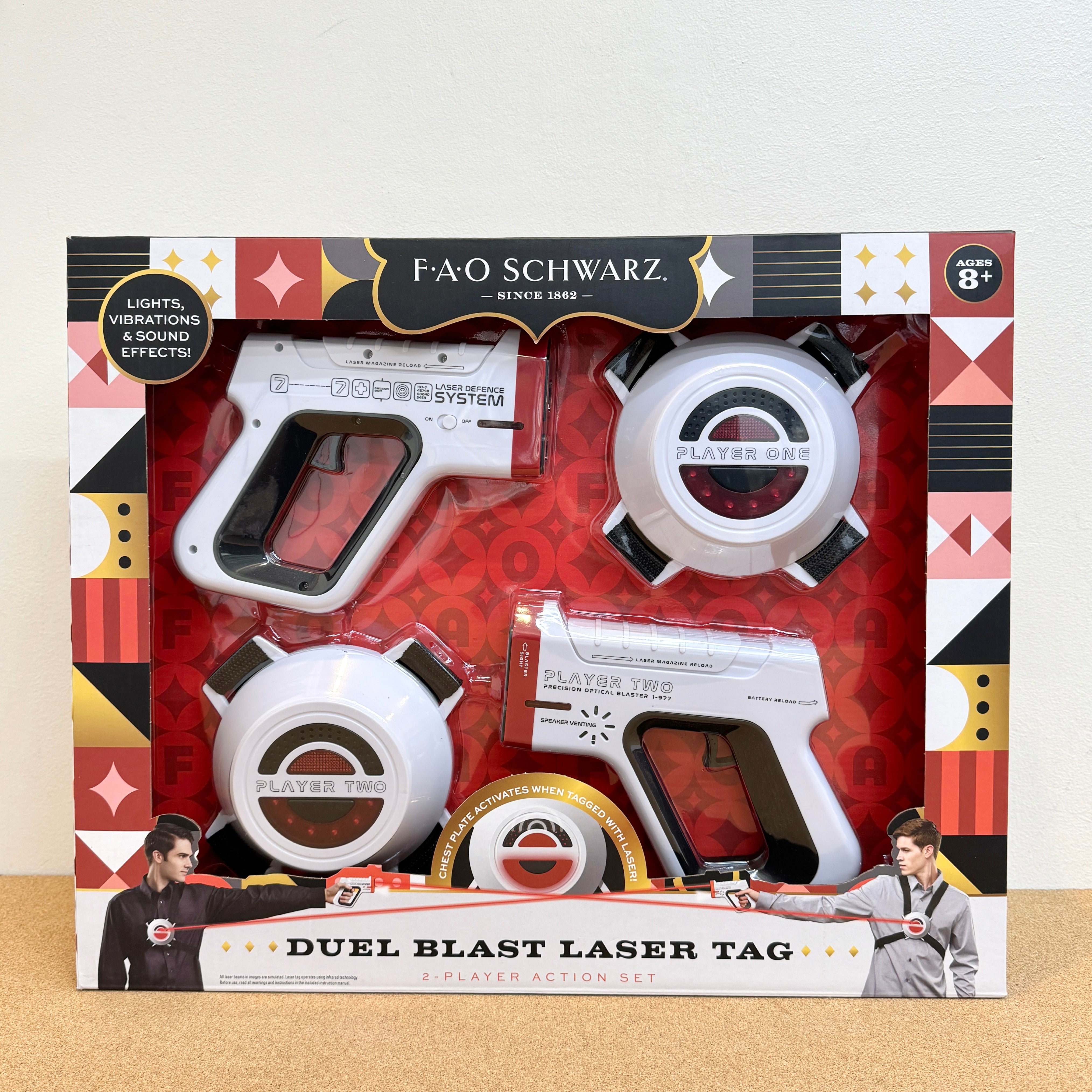 FAO SCHWARZ Dual Blast Laser Tag Set