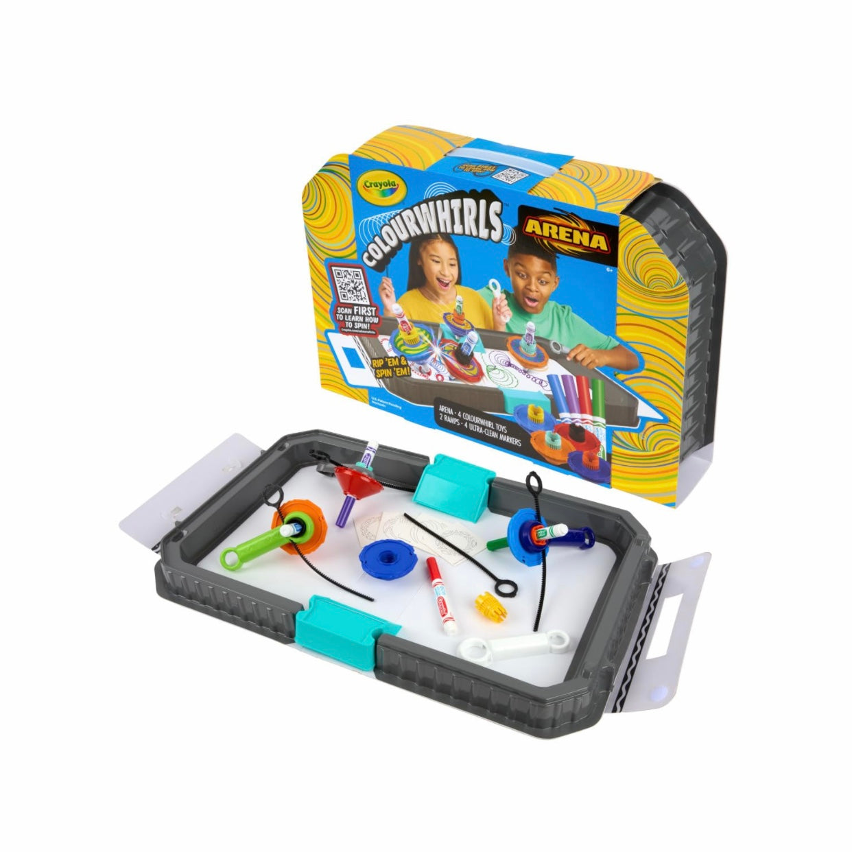 Crayola ColourWhirls Battle Arena Playset