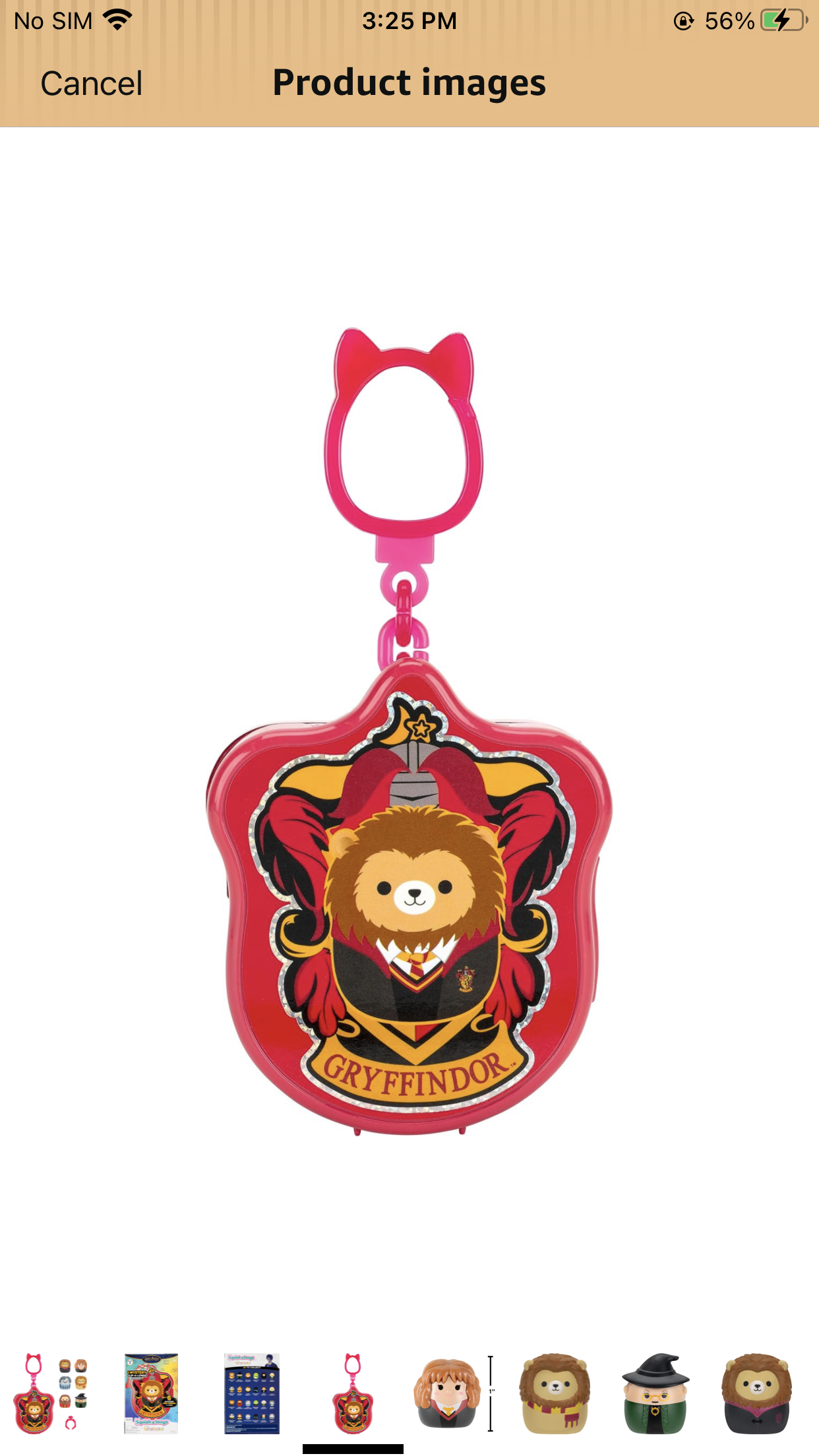 Squish-A-Longs “Harry Potter” Clip A Longs Mini Squish Gryffindor Multipack