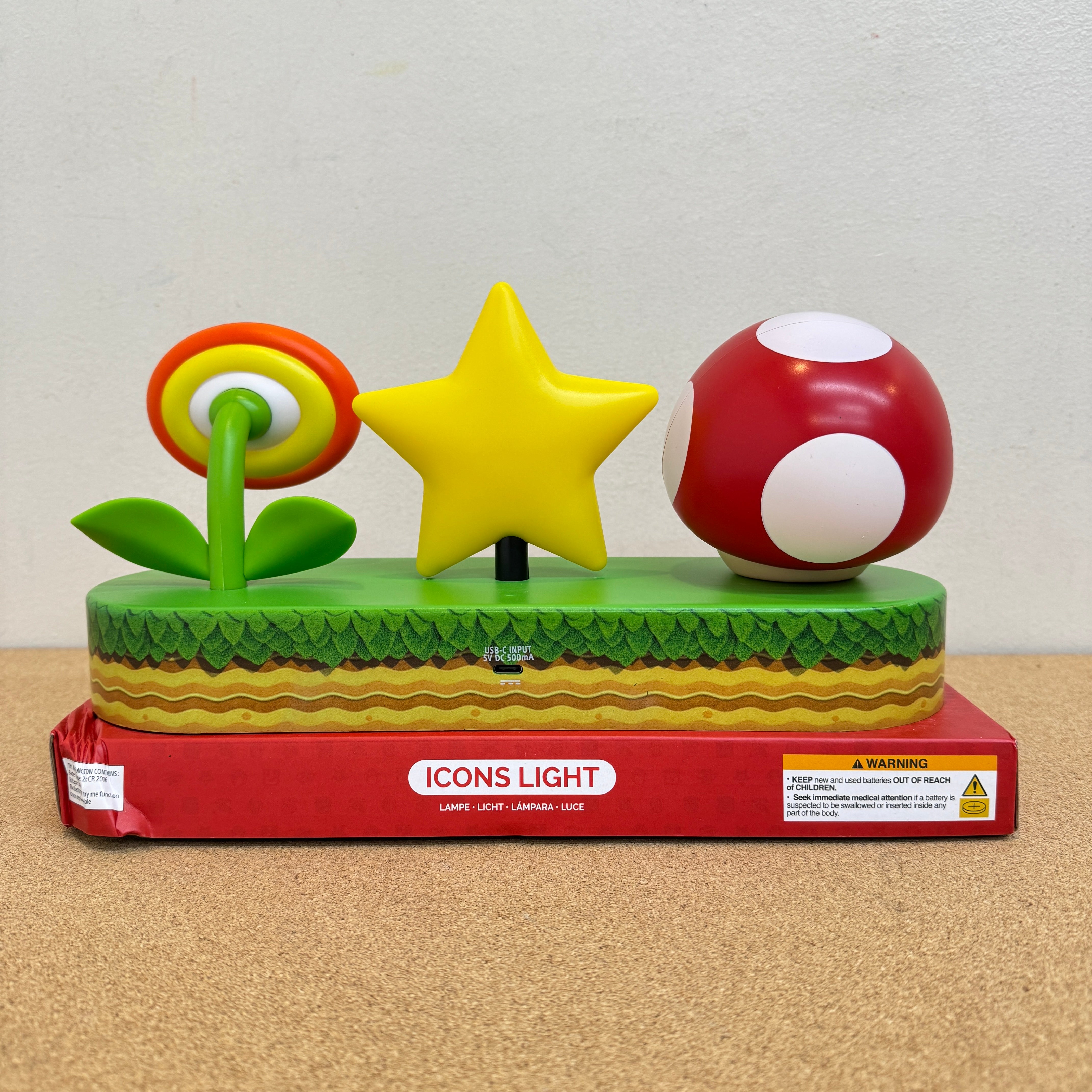 Paladone Nintendo Super Mario Led Lamp Icons