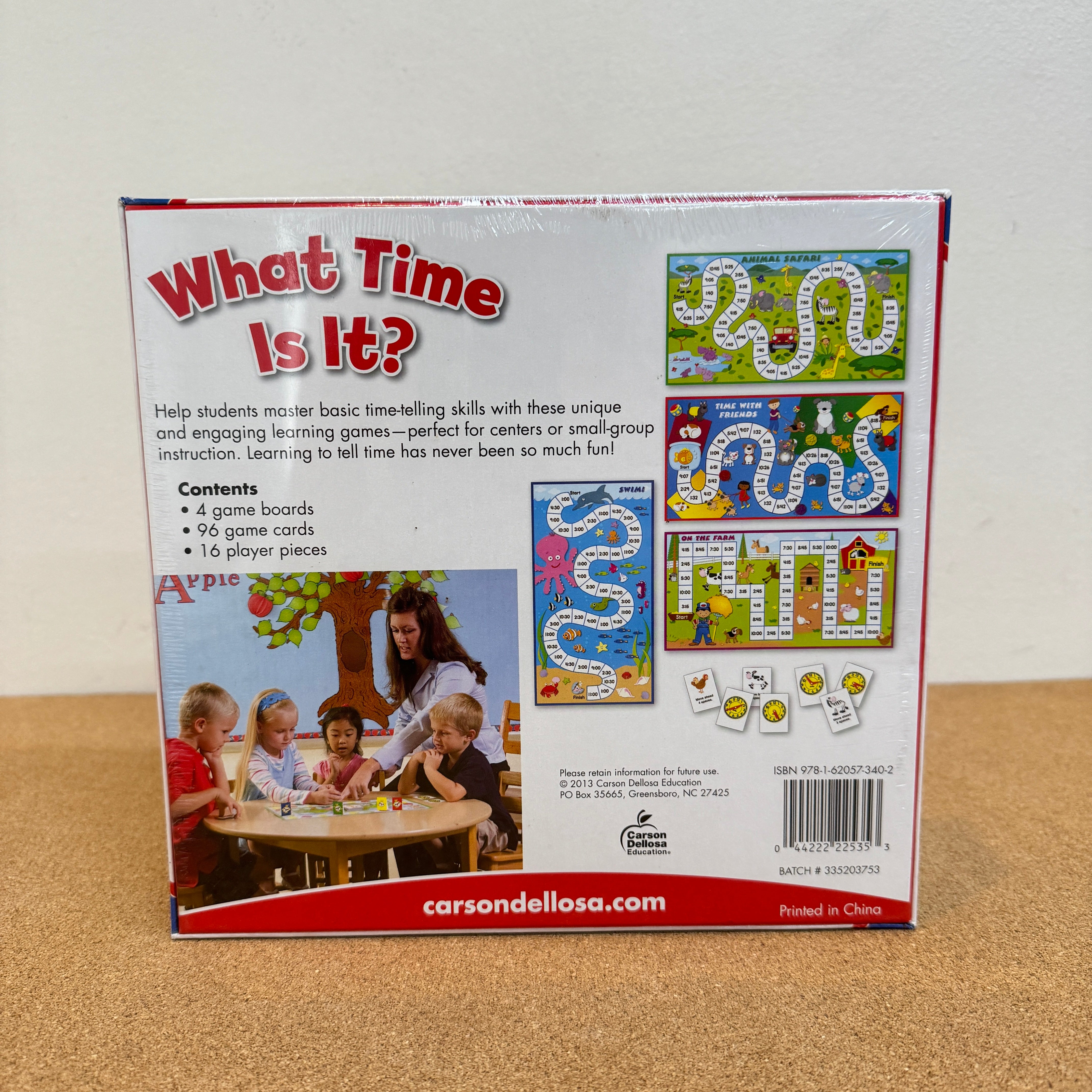 What Time Is It? Board Game