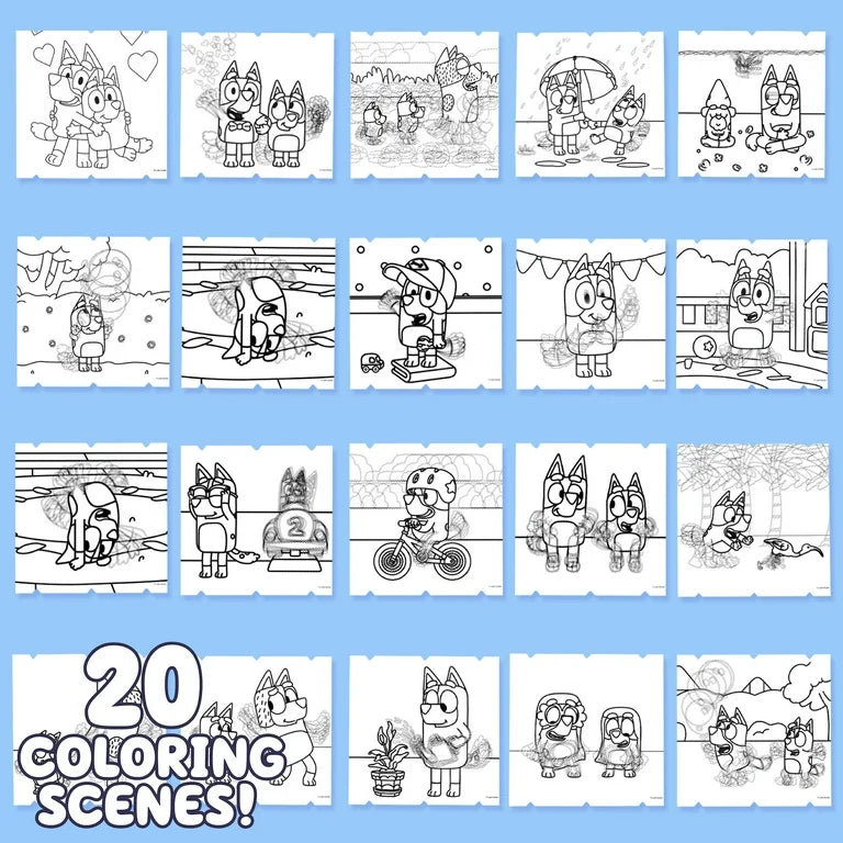 Bluey Color Motion Animation Tablet