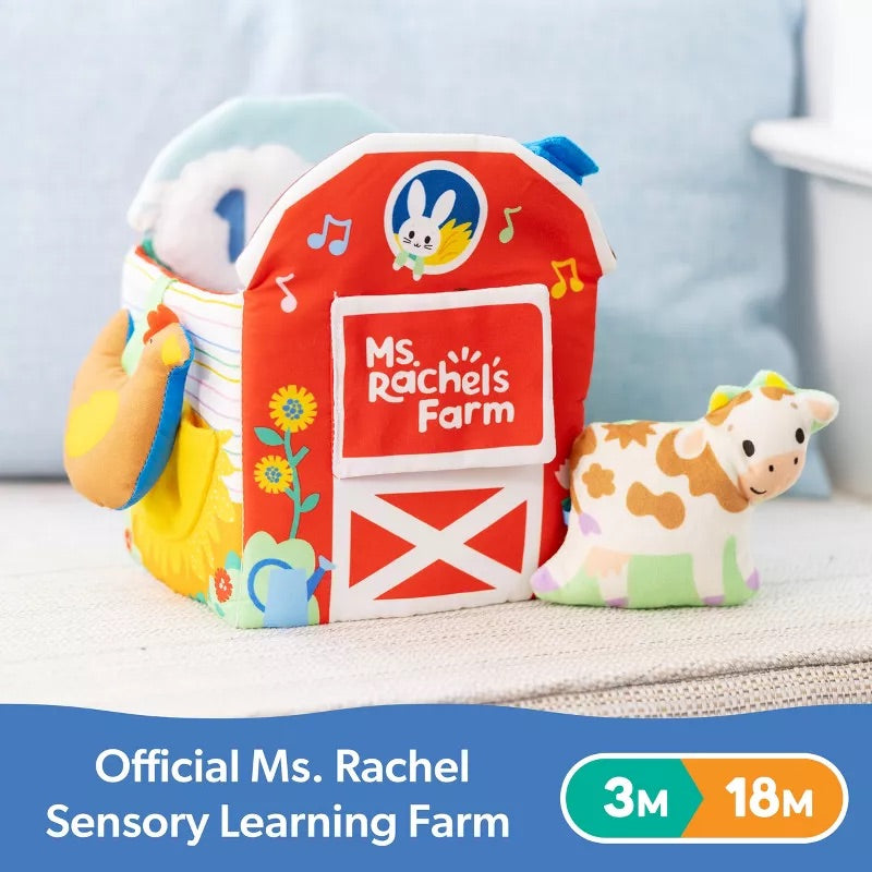 Ms. Rachel Sensory Learning Farm Plush Toy