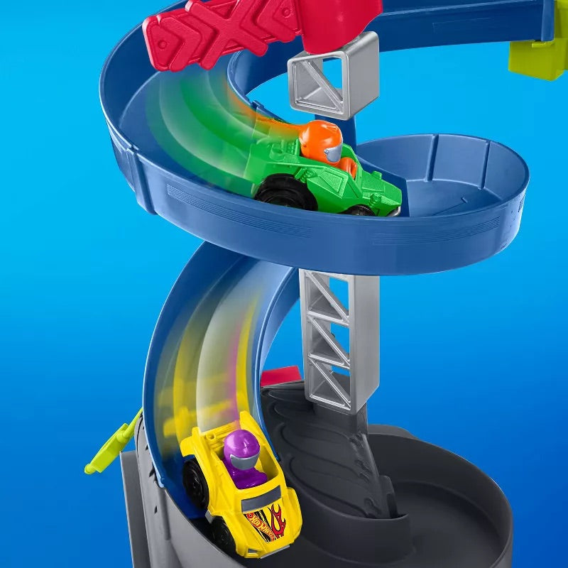 Fisher Price Little People Hotwheels Spiral Speedway