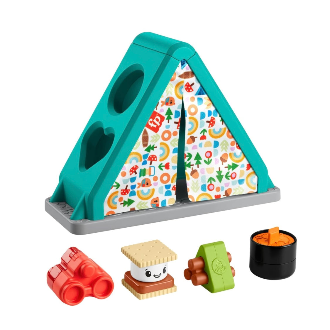 Fisher Price Shape Sorter S’more Shapes Camping Tent