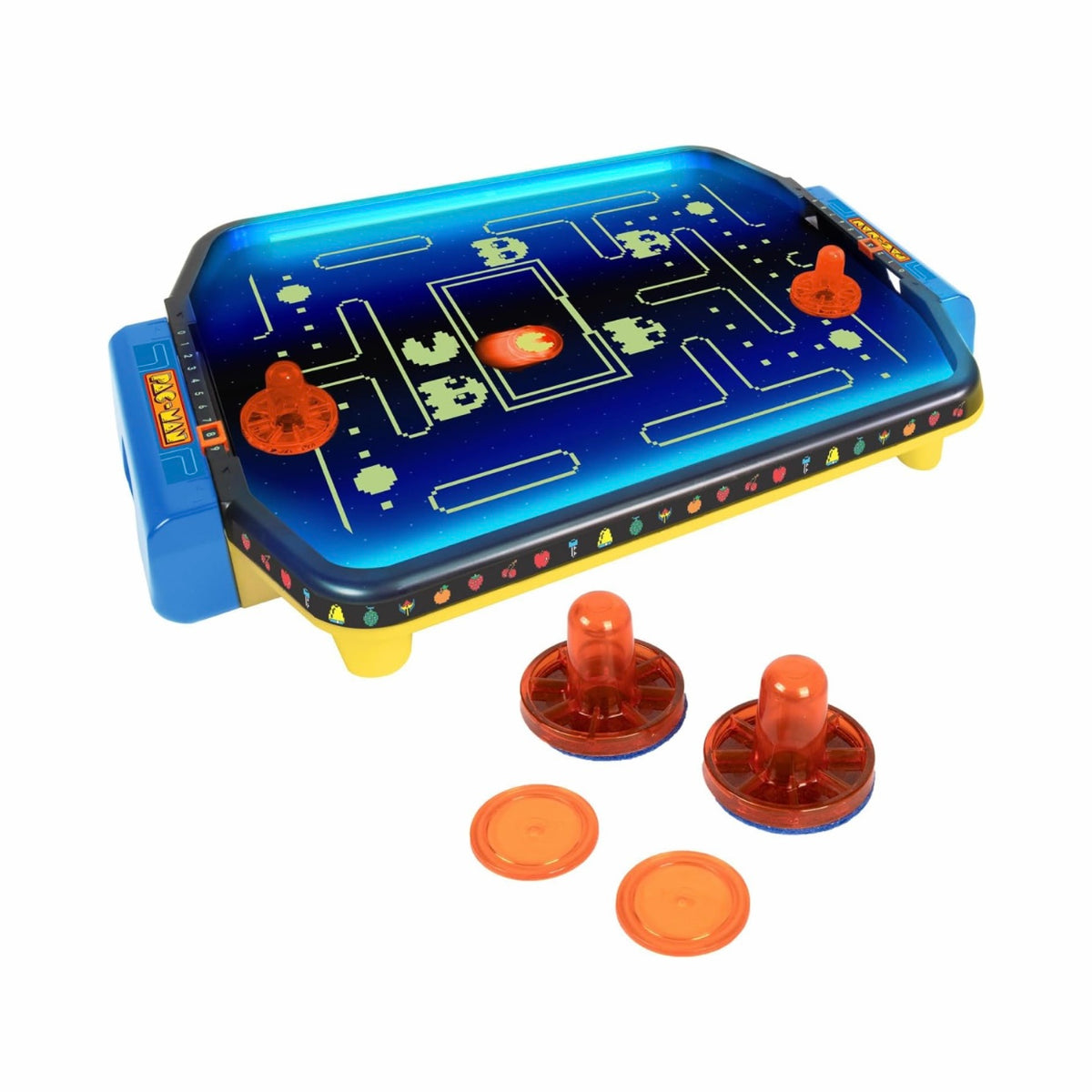 Merchant Ambassador Pac-man: Arcade Air Hockey Glow in the Dark Tabletop Game