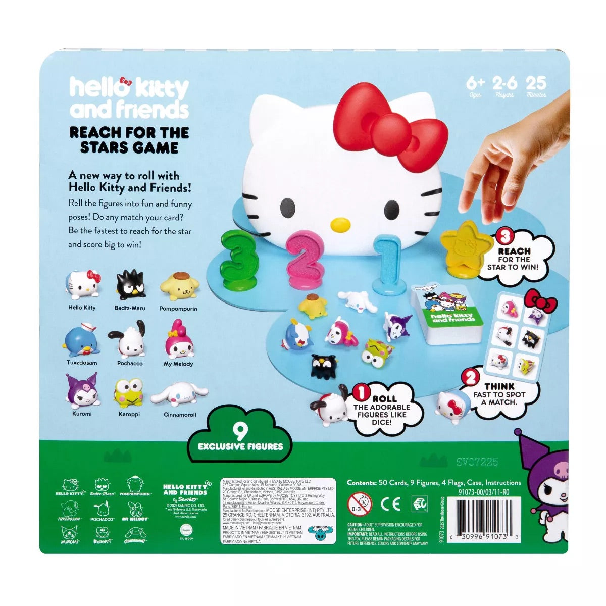 Moose Games Hello Kitty and Friends Board Game