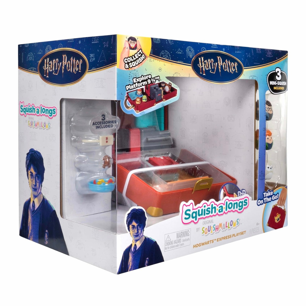 Squish-A-Longs “Harry Potter” Hogwarts Express Playset